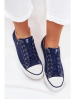 Dámské Nízké Tenisky Big Star model 21705176 Tmavě Modré - Big Star Shoes Dámské Nízké Tenisky Big Star model 21705176 Tmavě Modré - Big Star Shoes