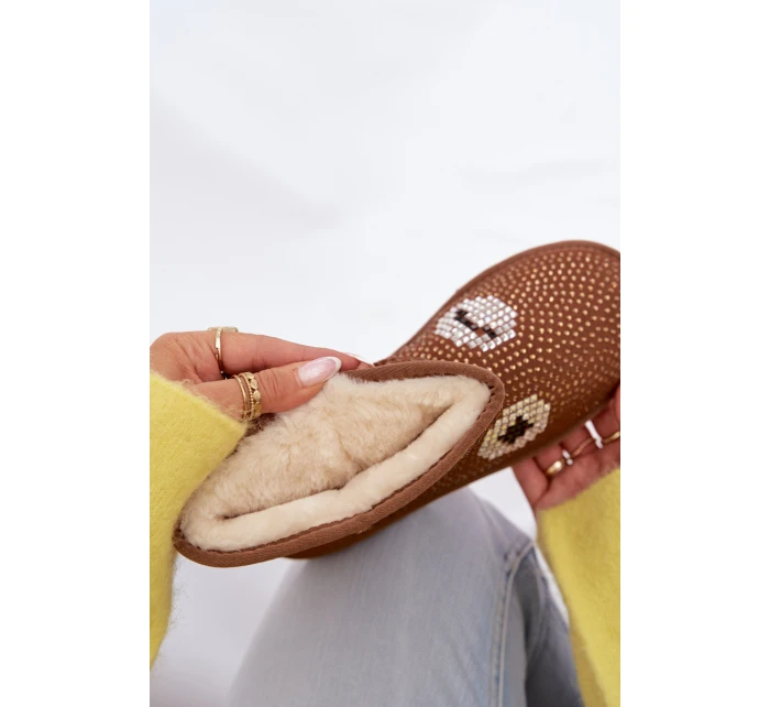 Zdobené Zimní Boty Dámské Camel model 21937551 - Boto Zdobené Zimní Boty Dámské Camel model 21937551 - Boto