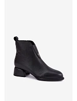 Boty na podpatku model 231597 Step in style Boty na podpatku model 231597 Step in style