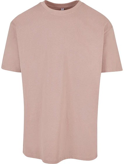Build your Brand BY 102 Oversize tričko z hrubej bavlny 56.0102 dusk rose Build your Brand BY 102 Oversize tričko z hrubej bavlny 56.0102 dusk rose