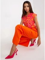 DHJ kalhoty SP model 17272559 oranžová - FPrice DHJ kalhoty SP model 17272559 oranžová - FPrice