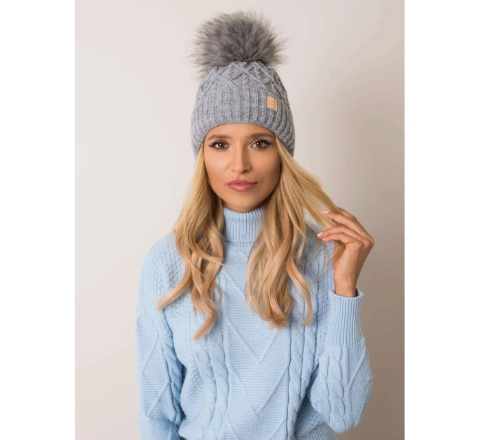 Dámská čepice JK CZ model 14838399 šedá - FPrice Dámská čepice JK CZ model 14838399 šedá - FPrice