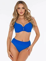 Dámske dvojdielne plavky S940V1CU4 Alcudia 4 výstrih modrá - Self