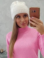 Majka dámska čiapka K376 krémová - Oliwier