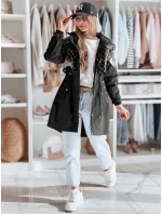 Dámska prechodná bunda FERIPARKA black FashionStreet TY4875