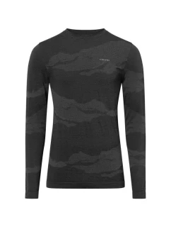Pánske spodné prádlo VIKING Gasher Man Longsleeve Merino veľkosť M black