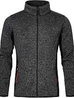 Promodoro 7700 Pánska pracovná pletená fleecová bunda 40.7700 heather graphite