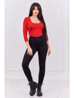 Body s potiskem pistole červené