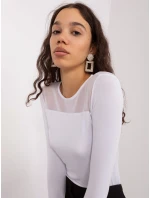 Bluzka RV BZ model 19034319 biały - FPrice Bluzka RV BZ model 19034319 biały - FPrice