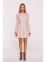 Šaty  béžové model 21296195 - Moe
