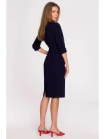 Šaty S295 tmavo modré - Stylove
