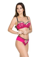 Dámska podprsenka DOTS BALCONETTE 19110 pink - Mediolano