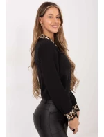 Košeľa s dlhým rukávom model 221989 Taliansko Moda Košeľa s dlhým rukávom model 221989 Taliansko Moda