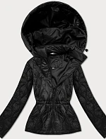 Dámska ľahká bunda s kapucňou Minority black (B25-510-1)