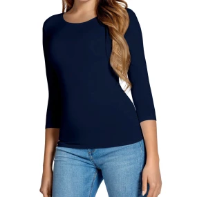 Dámske tričko Manati dark blue - BABELL