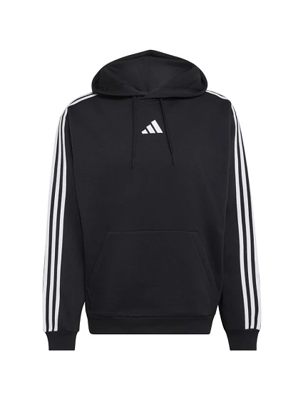 Pánská mikina Essentials 3Stripes Fleece Hoodie, černá, model 22357673 - ADIDAS Pánská mikina Essentials 3Stripes Fleece Hoodie, černá, model 22357673 - ADIDAS