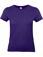 B&C #E190 /women Dámske tričko z hrubej bavlny 01.004T radiant purple B&C #E190 /women Dámske tričko z hrubej bavlny 01.004T radiant purple