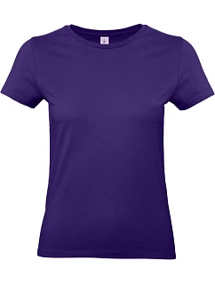 B&C #E190 /women Dámske tričko z hrubej bavlny 01.004T radiant purple