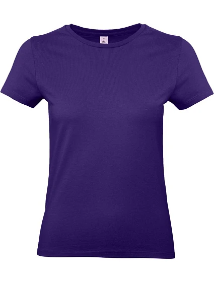 B&C #E190 /women Dámske tričko z hrubej bavlny 01.004T radiant purple B&C #E190 /women Dámske tričko z hrubej bavlny 01.004T radiant purple