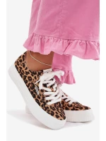 Dámské tenisky na platformě O`NEILL SPINNA C WOMEN LOW 90261009.92A Leopardí vzor
