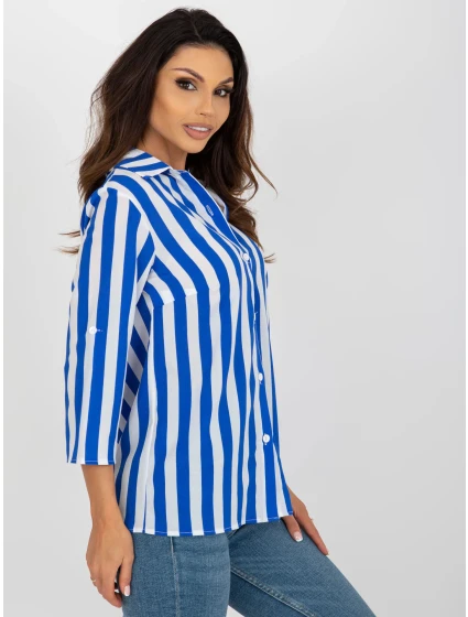 Blúzka LK BZ 509300.70P bielo-modrá Blúzka LK BZ 509300.70P bielo-modrá