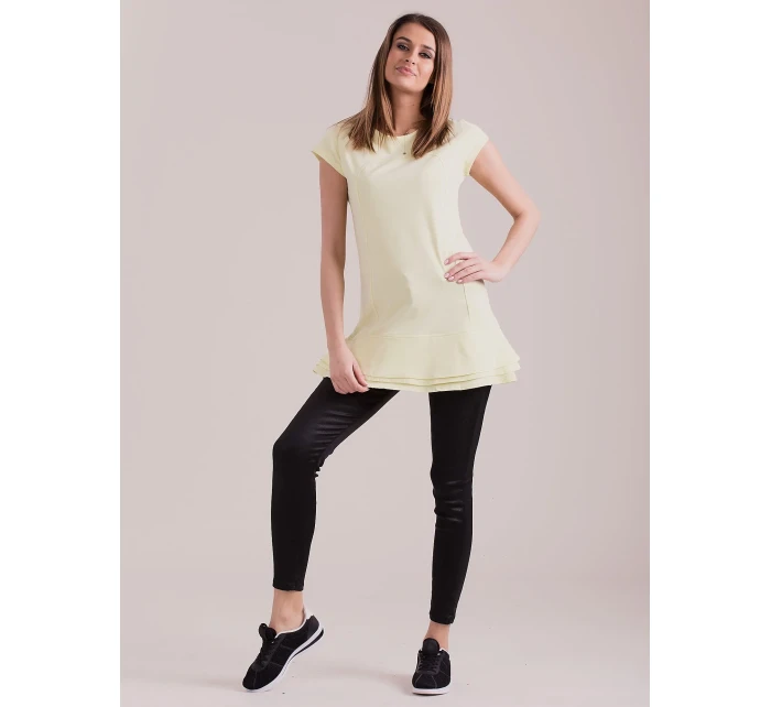 Tunika CZ SK 1620.08 svetlo žltá