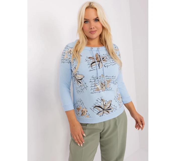 Blúzka RV BZ 9073.86 svetlomodrá