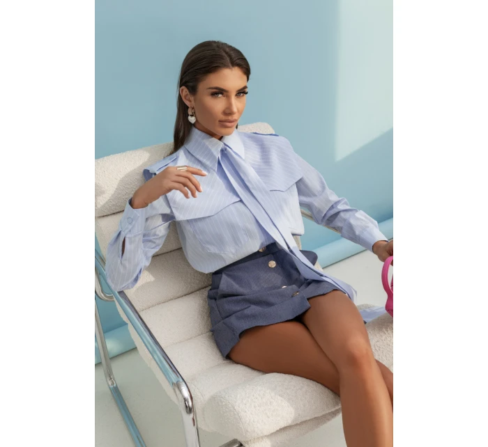 Košeľa s dlhým rukávom model 223519 LaBalancia