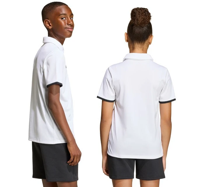 Dětské tričko Entrada 26 Polo bílé model 22052874 - ADIDAS