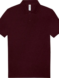 B&C My Polo 210 Piqué polo z těžké bavlny model 22536158 heather burgundy