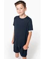 PA Dětské kontrastní sportovní tričko 20. navy/white model 22461271 - Kariban ProAct
