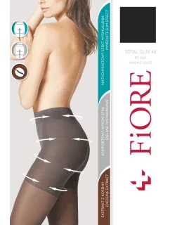 Fiore Total Slim 40 den M5207 farba:čierna