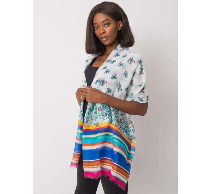 Šatka AT CH WJ 1X08426 biela a modrá