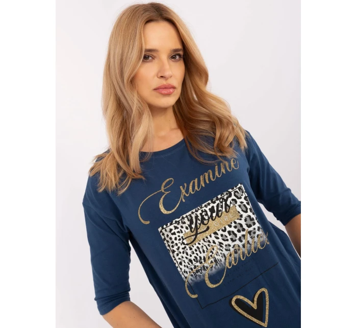 Blúzka CLM BZ 0014.42 tmavomodrá Blúzka CLM BZ 0014.42 tmavomodrá