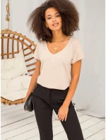 Tričko RV TS 4832.01P béžové Tričko RV TS 4832.01P béžové