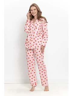 3628 DÁMSKE DLHÉ PYŽAMO SORELLA S–XL
