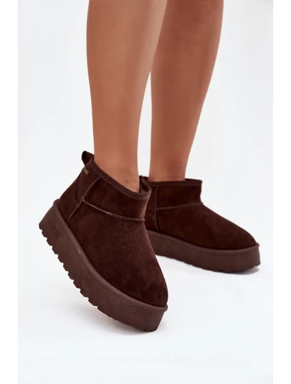 Snehové topánky model 218524 Krok vo veľkom štýle Snehové topánky model 218524 Krok vo veľkom štýle