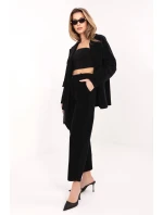 Šnúrové nohavice model 225001 Rue Paris