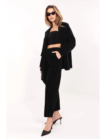 Šnúrové nohavice model 225001 Rue Paris