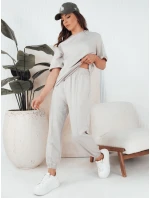 Dámska tepláková súprava RIZNA sivá FashionStreet AY1033