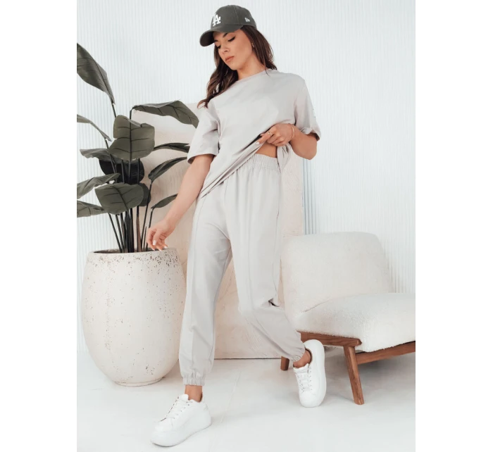 Dámska tepláková súprava RIZNA sivá FashionStreet AY1033