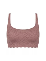 ZERO Feel Bliss Top - BROWN - hnedá 1141 - SLOGGI