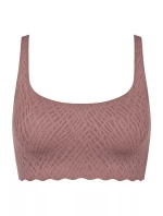 ZERO Feel Bliss Top - BROWN - hnedá 1141 - SLOGGI