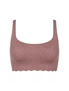 ZERO Feel Bliss Top - BROWN - hnedá 1141 - SLOGGI