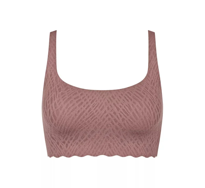 ZERO Feel Bliss Top - BROWN - hnedá 1141 - SLOGGI