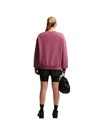 Dámská mikina Nike Studio Fleece, růžová, IM8082 654