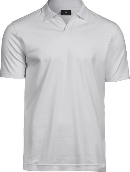 Tee Jays TJ 1404 Pánske luxusné ťažké elastické polo tričko z piké 18.1404 biele Tee Jays TJ 1404 Pánske luxusné ťažké elastické polo tričko z piké 18.1404 biele