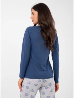 DU PI FP 008.30 tmavomodré pyžamo