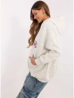 Mikina EM BL model 20811670 světle šedá - FPrice Mikina EM BL model 20811670 světle šedá - FPrice