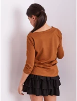 Blúzka CZ BZ 1694.08 svetlohnedá Blúzka CZ BZ 1694.08 svetlohnedá